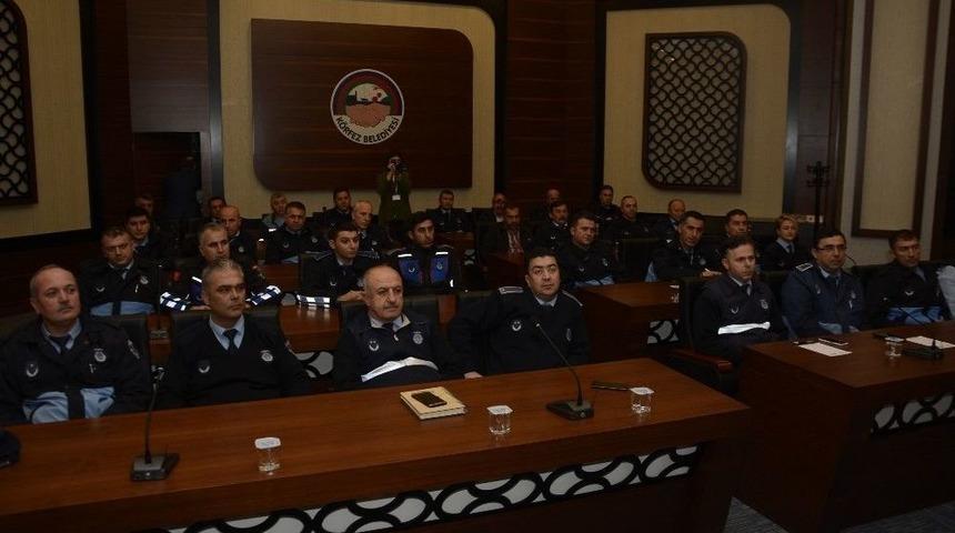 Zabıtalara Uyuşturucu İle M&uuml;cadele Eğitimi Verildi