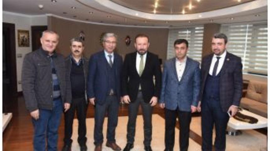 Başkan Doğan Geredeliler Derneği&rsquo;ni Makamında Ağırladı