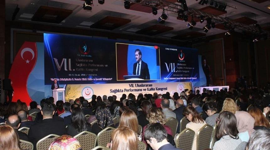 7. Uluslararası Sağlıkta Performans Ve Kalite Kongresi Antalya&rsquo;da Başladı