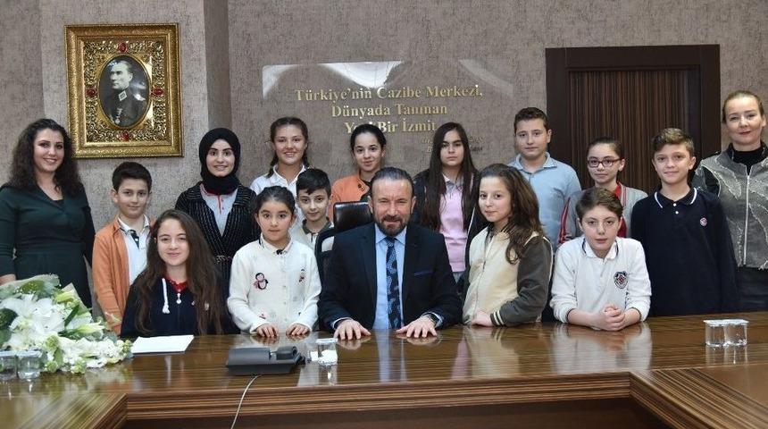 &Ccedil;ocuk Meclisinden Başkan Doğan&rsquo;a Ziyaret