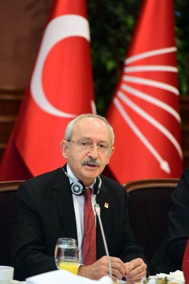 Kılıçdaroğlu Ab Üyesi Ülkelerin Büyükelçileri İle Bir Araya Geldi