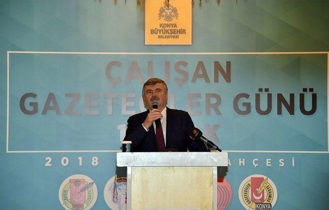 Büyükşehir, Konya’daki Basın-yayın Çalışanlarını Buluşturdu