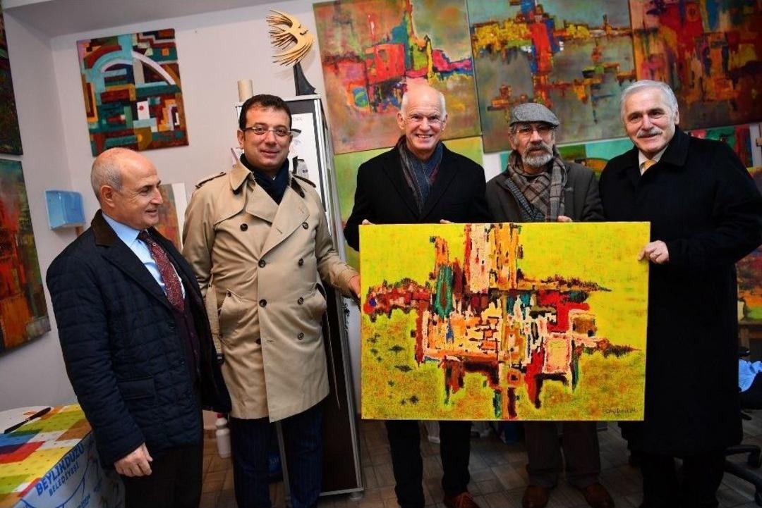 Yunanistan Eski Başbakanı Papandreu, İmamoğlu&rsquo;nu Ziyaret Etti