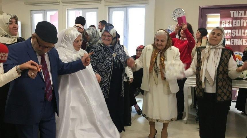 Damat 82, Gelin 78 Yaşında Nikah Tazeledi