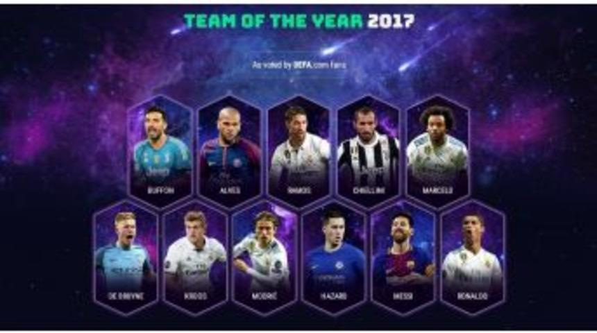 Uefa Yılın Takımı Belli Oldu