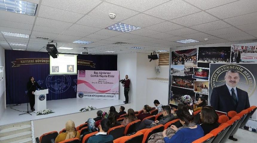 B&uuml;y&uuml;kşehir Belediyesinin Sağlık Seminerleri Devam Ediyor