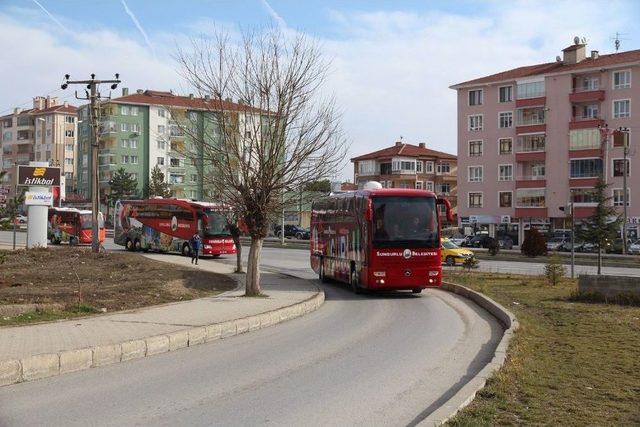 Sungurlu Belediyesi Otobüs Aldı