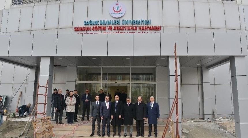 Atakum Hastanesi Pazartesi Hizmete Başlıyor