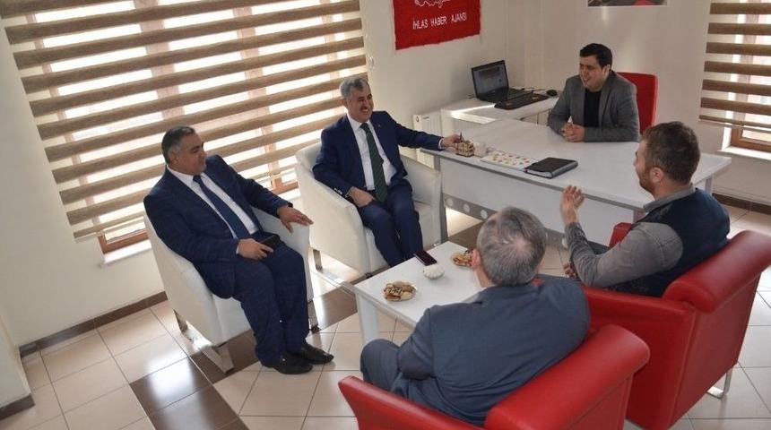 Yeşilyurt Belediye Başkanı Polat’tan İha’ya Ziyaret