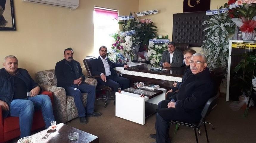 Chp Besni Teşkilatı Başkanları Ve Gazetecileri Unutmadı