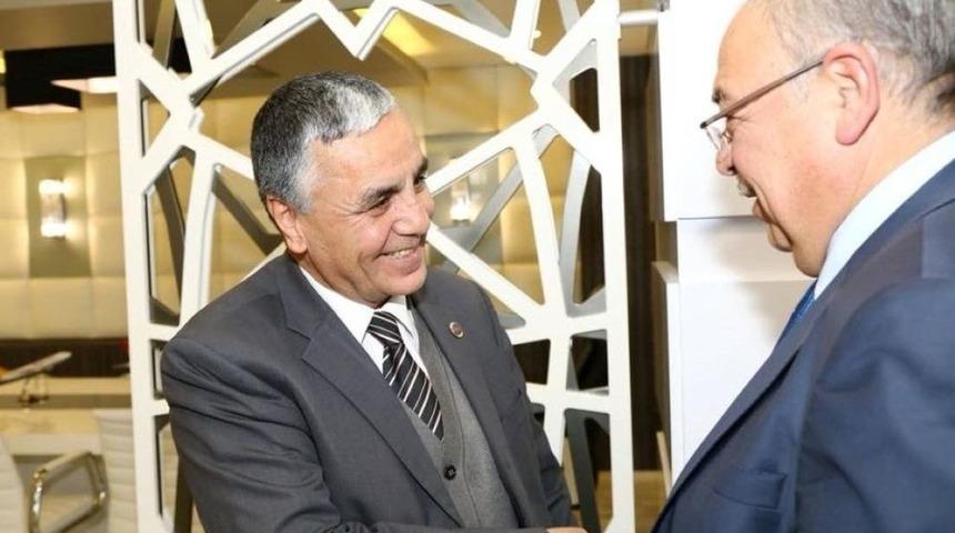 Başkan Kutlu Chp Heyetini Kabul Etti