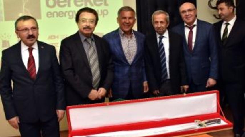 Tataristan Cumhurbaşkanı R&uuml;stem Minnihanov, Yatağan Termik Santrali&rsquo;ni İnceledi