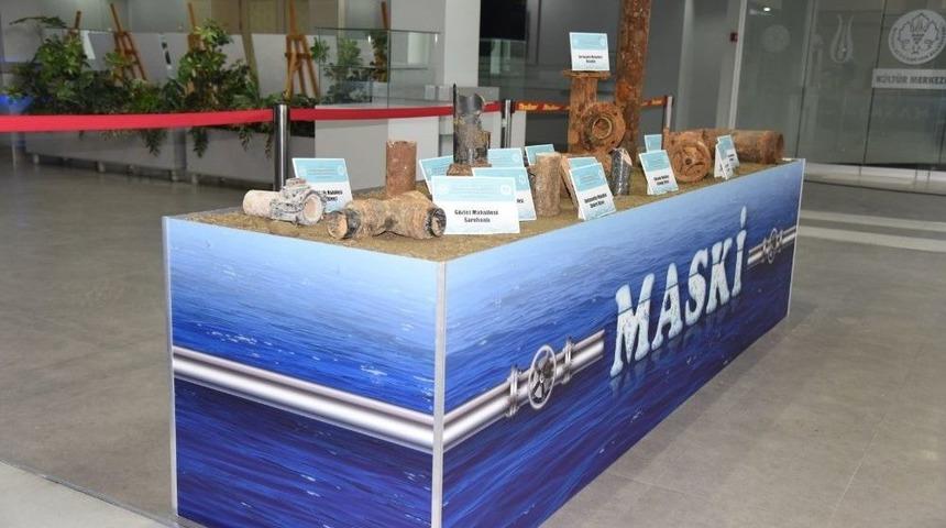 Eskiyen Su Borularının Yer Aldığı Sergi İlgi Görüyor