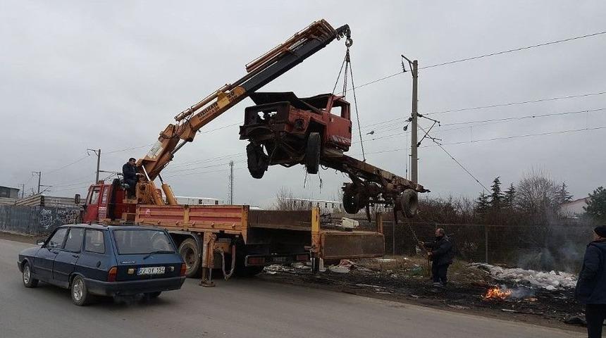 Trafiği Engelleyen Hurdacılara Ceza