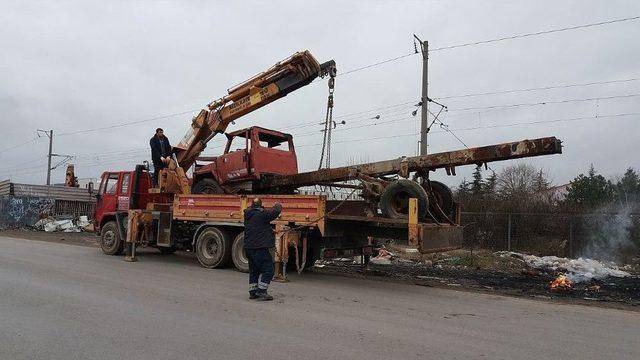 Trafiği Engelleyen Hurdacılara Ceza