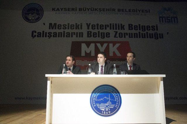 Büyükşehir’den Mesleki Yeterlilik Semineri