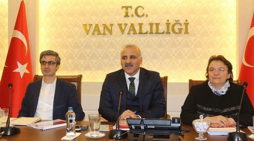 Van&rsquo;da &lsquo;kadına Şiddetle M&uuml;cadele İl Eylem Planı&rsquo; Toplantısı