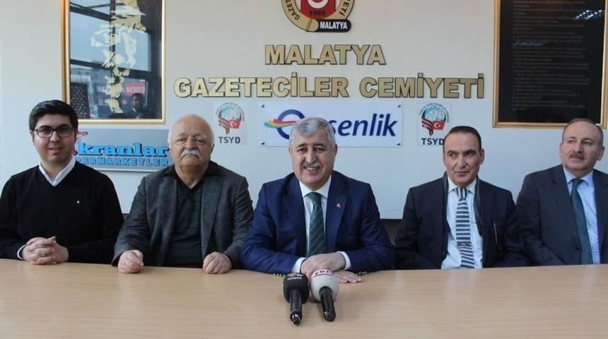 Başkan Polat&rsquo;tan Gazeteciler Cemiyetlerine Ziyaret