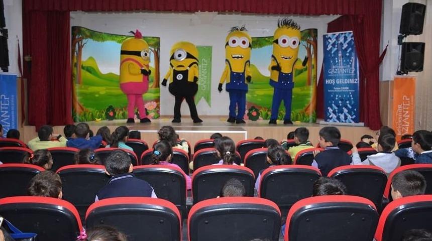 Nurdağı&rsquo;nda &Ouml;ğrencilere Tiyatro G&ouml;sterisi