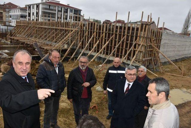 Çorlu’da İçme Suyu Hattı Ve Deposu İnşaatı Çalışmaları