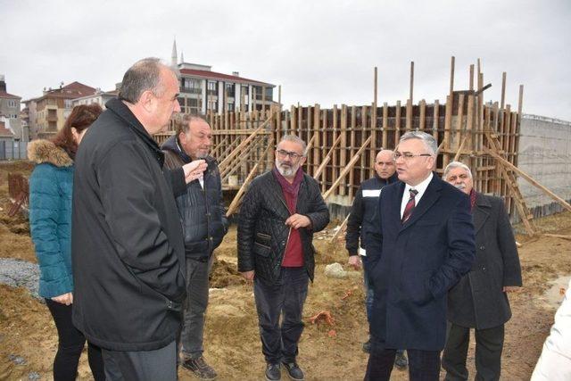 Çorlu’da İçme Suyu Hattı Ve Deposu İnşaatı Çalışmaları