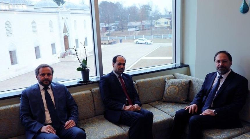 Diyanet İşleri Başkanı Erbaş, Amerikan İslam İlişkileri Konseyi Başkanı Awad&rsquo;ı Kabul Etti