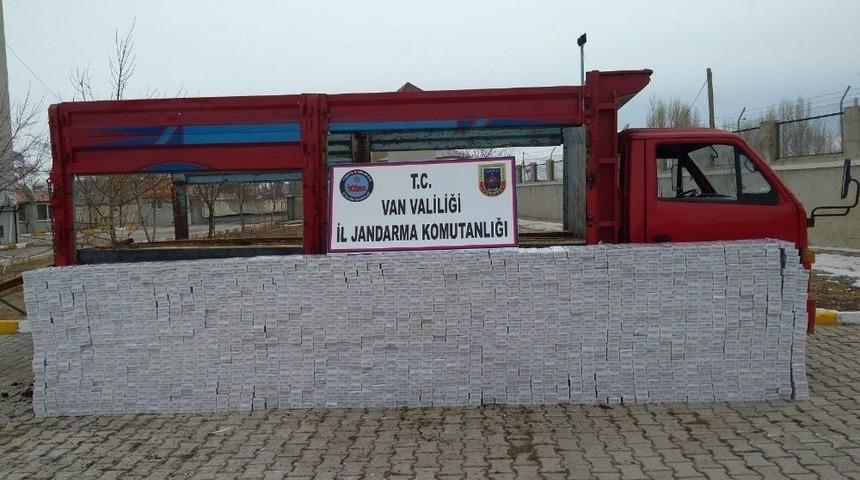 Van&rsquo;da 15 Bin 700 Paket Ka&ccedil;ak Sigara Ele Ge&ccedil;irildi