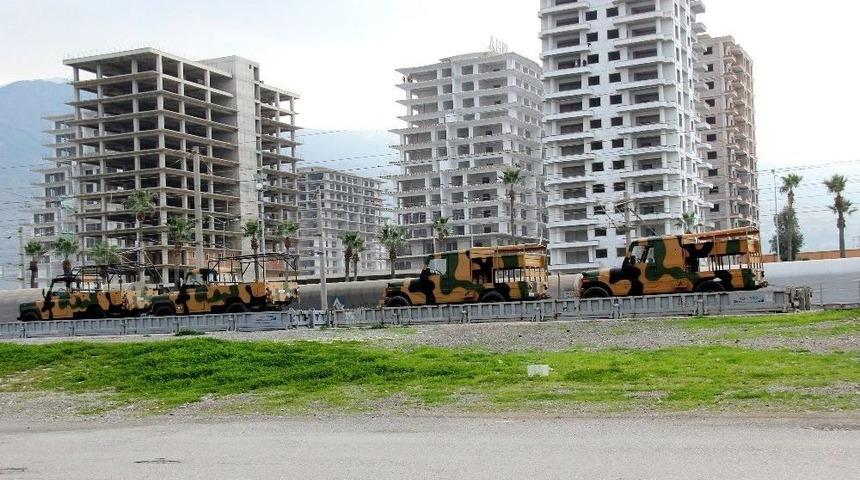 Hatay&rsquo;da Askeri Sevkiyat