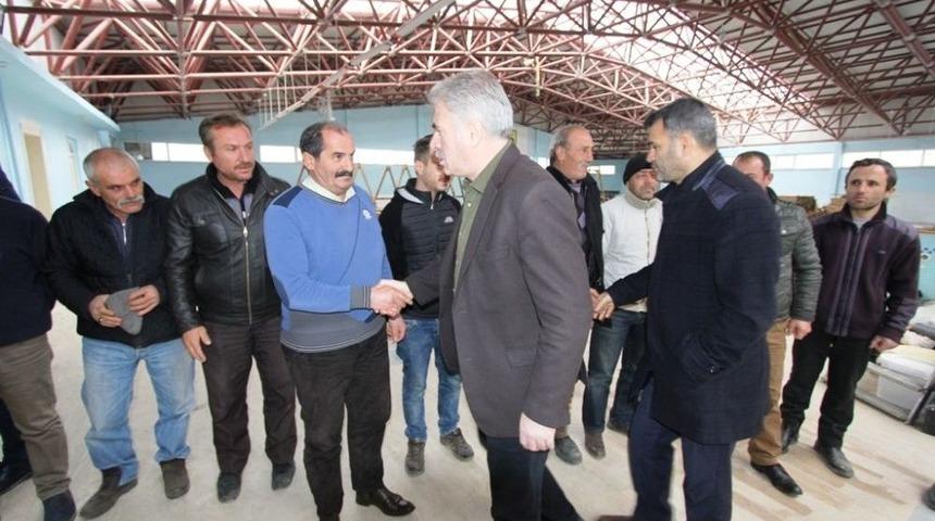 Başkan Memiş Park Ve Bah&ccedil;eler M&uuml;d&uuml;rl&uuml;ğ&uuml; Personeli İle Bir Araya Geldi