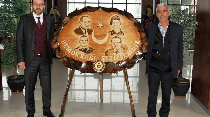 Rekt&ouml;r Bircan, Şehit Polis Fethi Sekin&rsquo;in Babasını Ağırladı