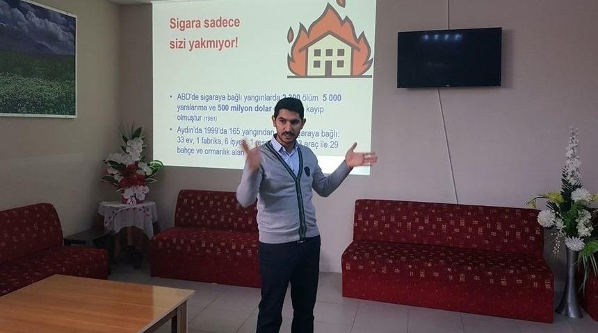 Kyk Personeline Sigaranın Zararları Anlatıldı