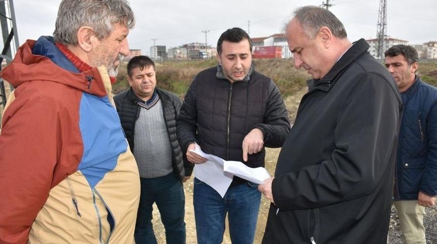 Genel M&uuml;d&uuml;r Başa Teski&rsquo;nin Ergene Ve &Ccedil;erkezk&ouml;y Yatırımlarını İnceledi