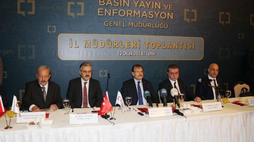 Başbakan Yardımcısı &Ccedil;avuşoğlu&rsquo;ndan Byegm Toplantısı