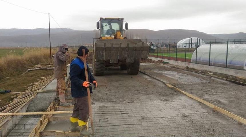 &Ccedil;itg&ouml;l Termal Futbol Stadına Hizmet Binası