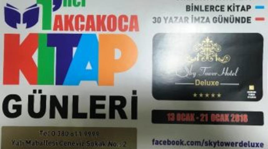 Ak&ccedil;akoca Kitap G&uuml;nleri Başlıyor