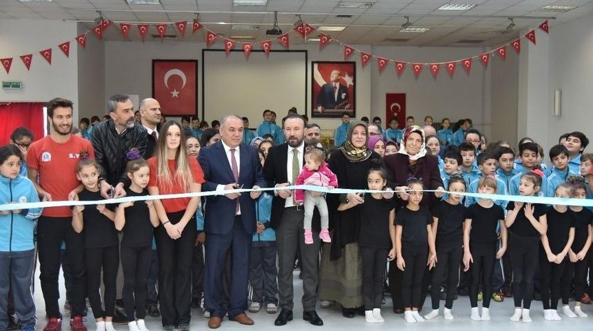Şehit Sel&ccedil;uk G&ouml;kdağ İlkokulu Spor Salonuna Kavuştu