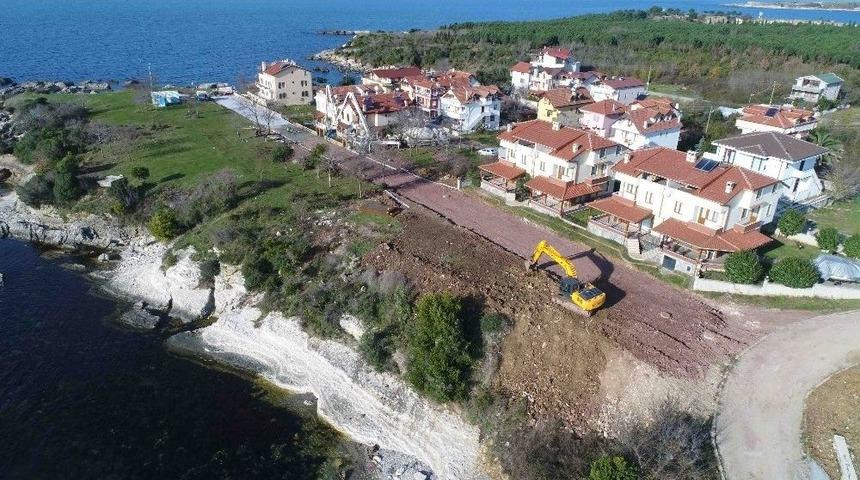 Kefken Sahili Yenileniyor