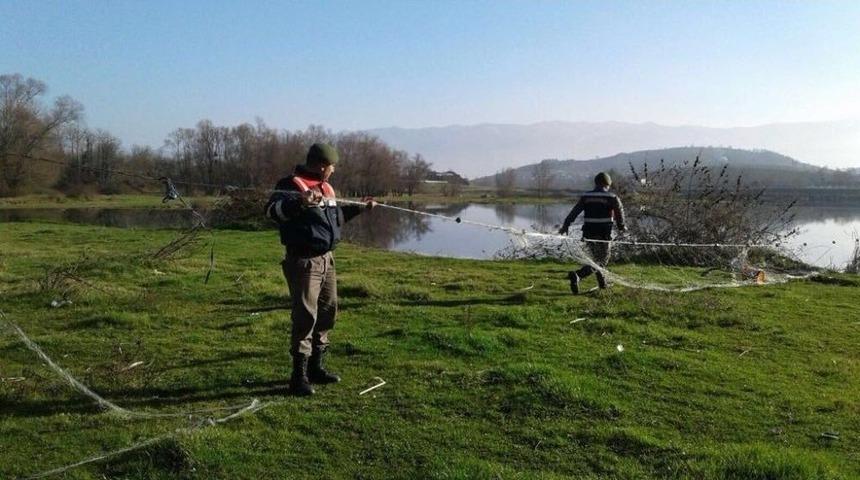 Jandarmadan Kaçak Avlanmaya Geçit Yok
