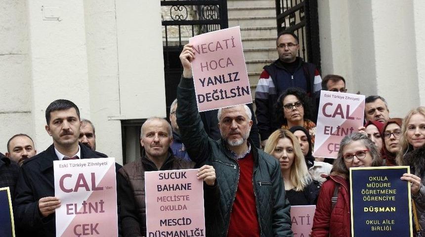 Cağaloğlu Anadolu Lisesinde Veliler M&uuml;d&uuml;re Sahip &Ccedil;ıktı