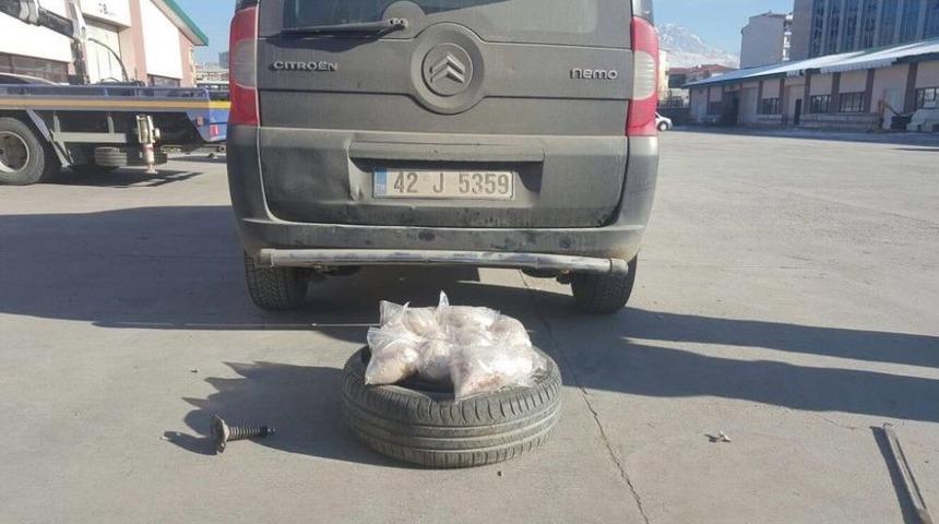 Stepneye Gizlenen Eroini &lsquo;alfa&rsquo; Ortaya &Ccedil;ıkardı