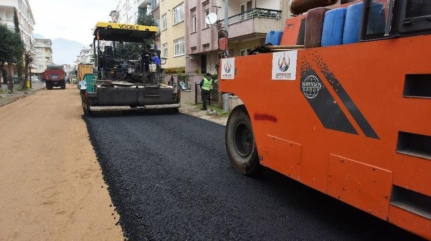 Altınordu&rsquo;nun 2018 Asfalt Hedefi