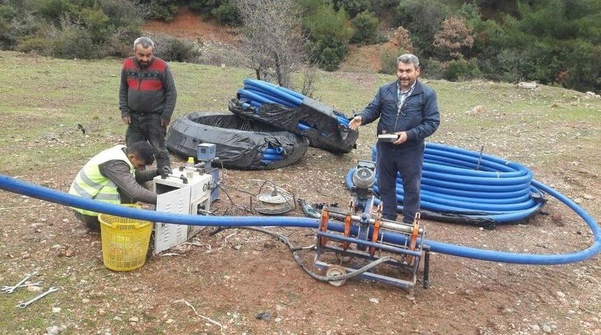 Sancaklıuzun&ccedil;ınar&rsquo;ın 50 Yıllık İ&ccedil;me Suyu Terfi Hattı Yenileniyor