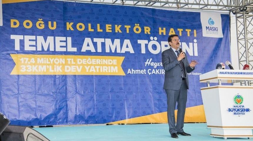 Doğu Kollekt&ouml;r Hattı Temel Atma T&ouml;reni Ger&ccedil;ekleştirildi