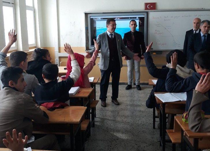 Milli Eğitim Müdürü Yıldız’dan Okullara Ziyaret G2