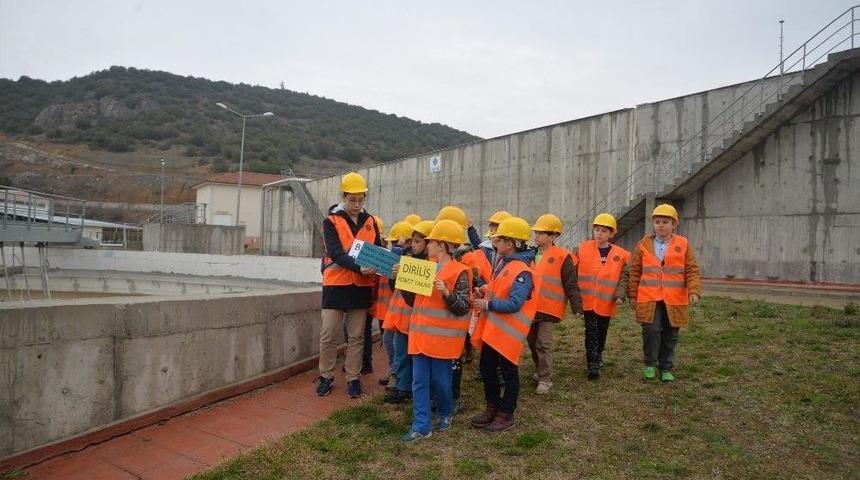&Ouml;ğrencilerden Atık Su Arıtma Tesisine Ziyaret