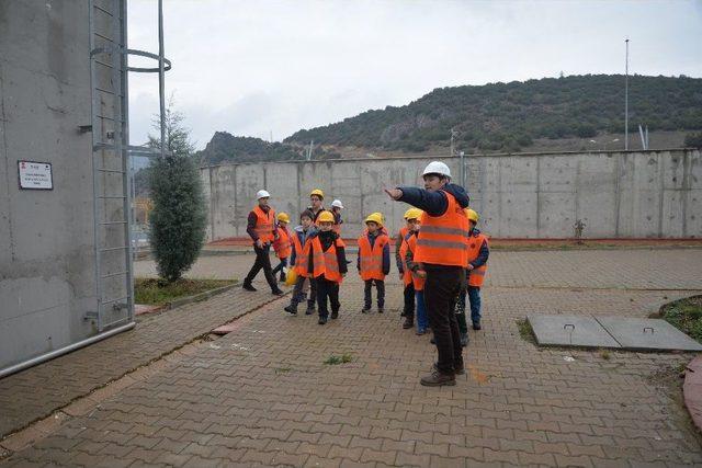 Öğrencilerden Atık Su Arıtma Tesisine Ziyaret