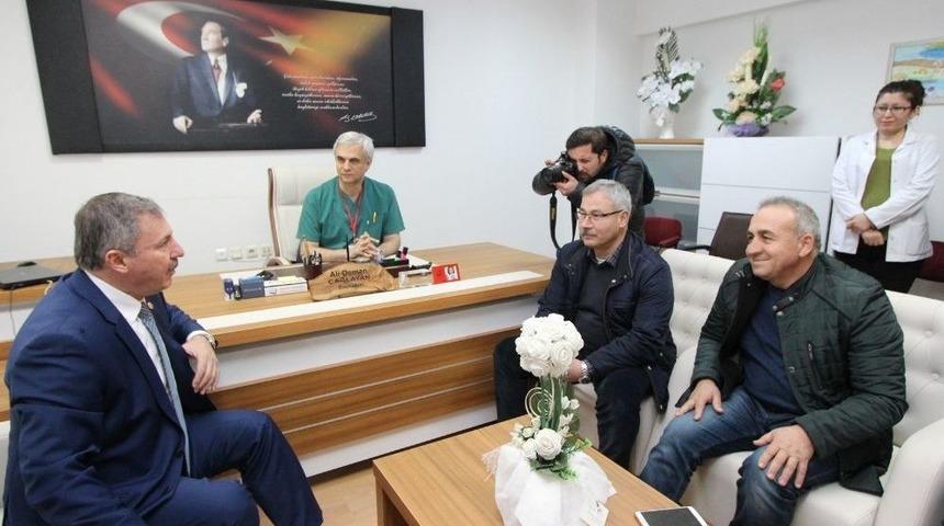 Milletvekili &Ouml;zdağ&rsquo;dan Kahraman Ambulans Şof&ouml;r&uuml;ne Ziyaret