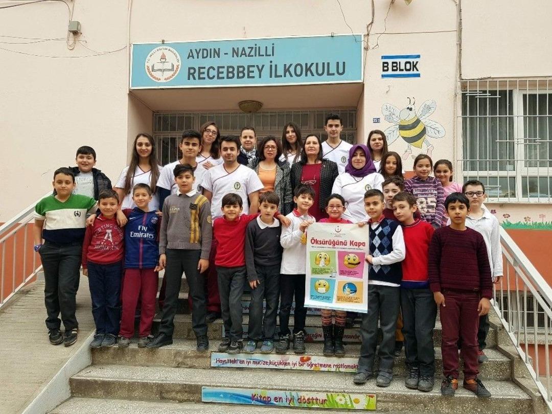 Sağlık Meslek Liseli &Ouml;ğrenciler Veremle Savaşa Dikkat &Ccedil;ekti