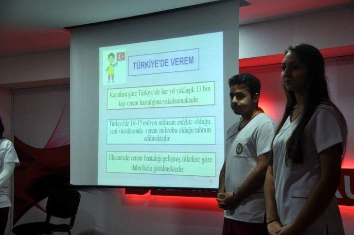 Sağlık Meslek Liseli Öğrenciler Veremle Savaşa Dikkat Çekti G2