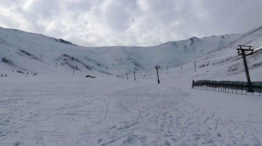 Abalı Kayak Tesisi Kar Bekliyor